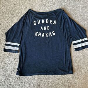 Roxy Surfer Dudes “Shades and Shakas” Raglan Tee Shirt!